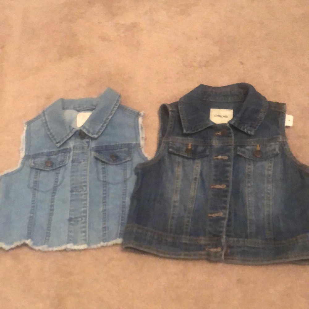 Denim vest jackets
